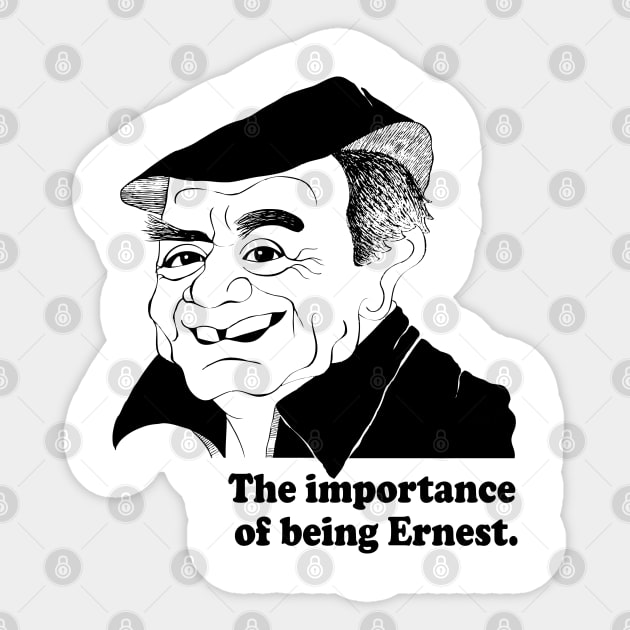 ERNEST BORGNINE FAN ART! Sticker by cartoonistguy